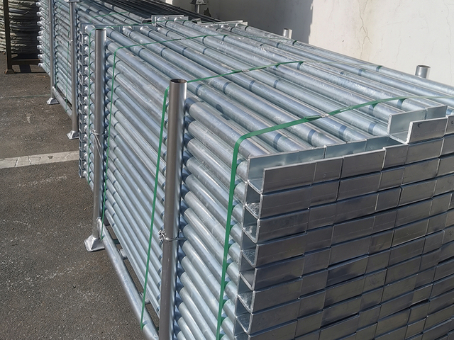 Verzinkter Cuplock -Ger&uuml;st vorhanden