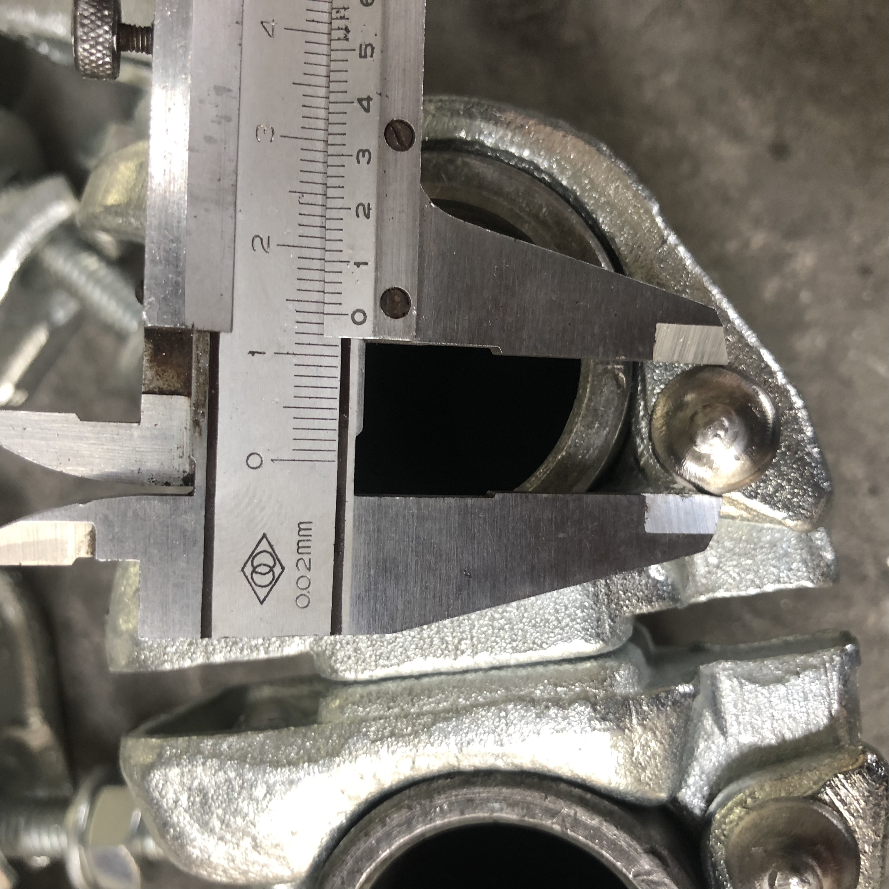 Ger&uuml;st-Drehkupplung. 