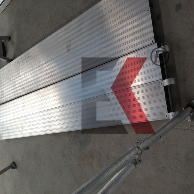 Aluminium -Gerüst Walk Boards und Metalldecks