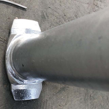 Verzinktes Ledger -Gerüst -Cuplock -Verspannungssystem