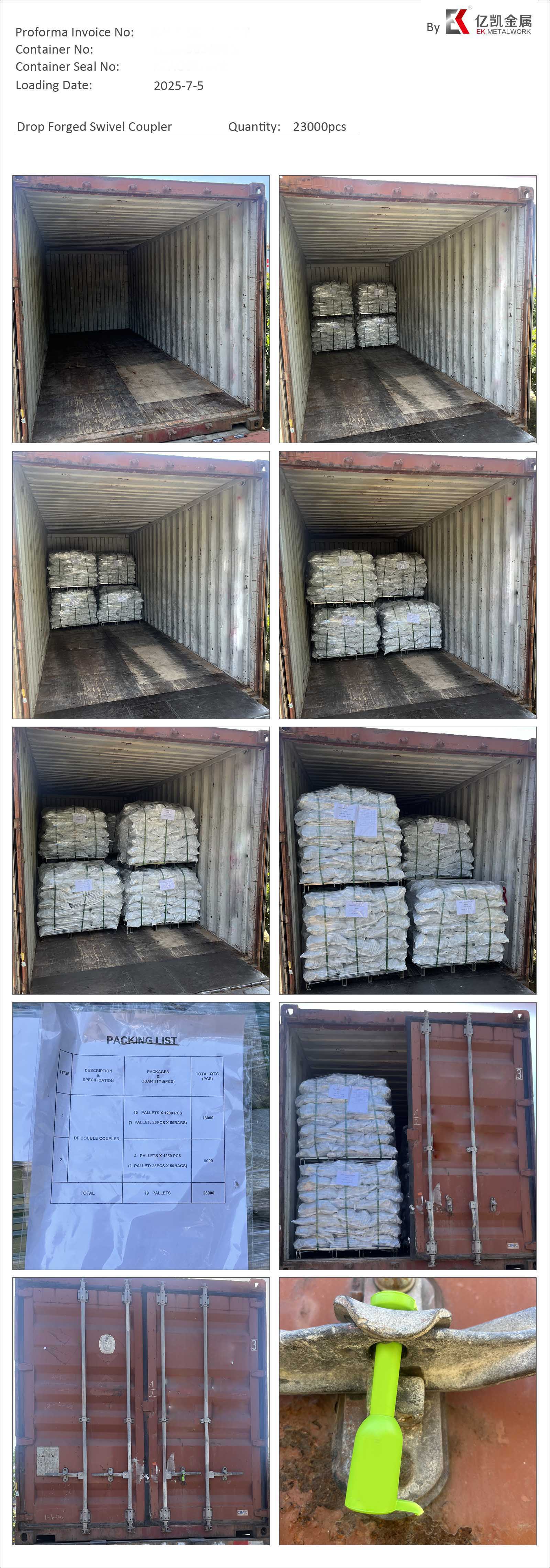 Gesenkgeschmiedete Drehkupplung