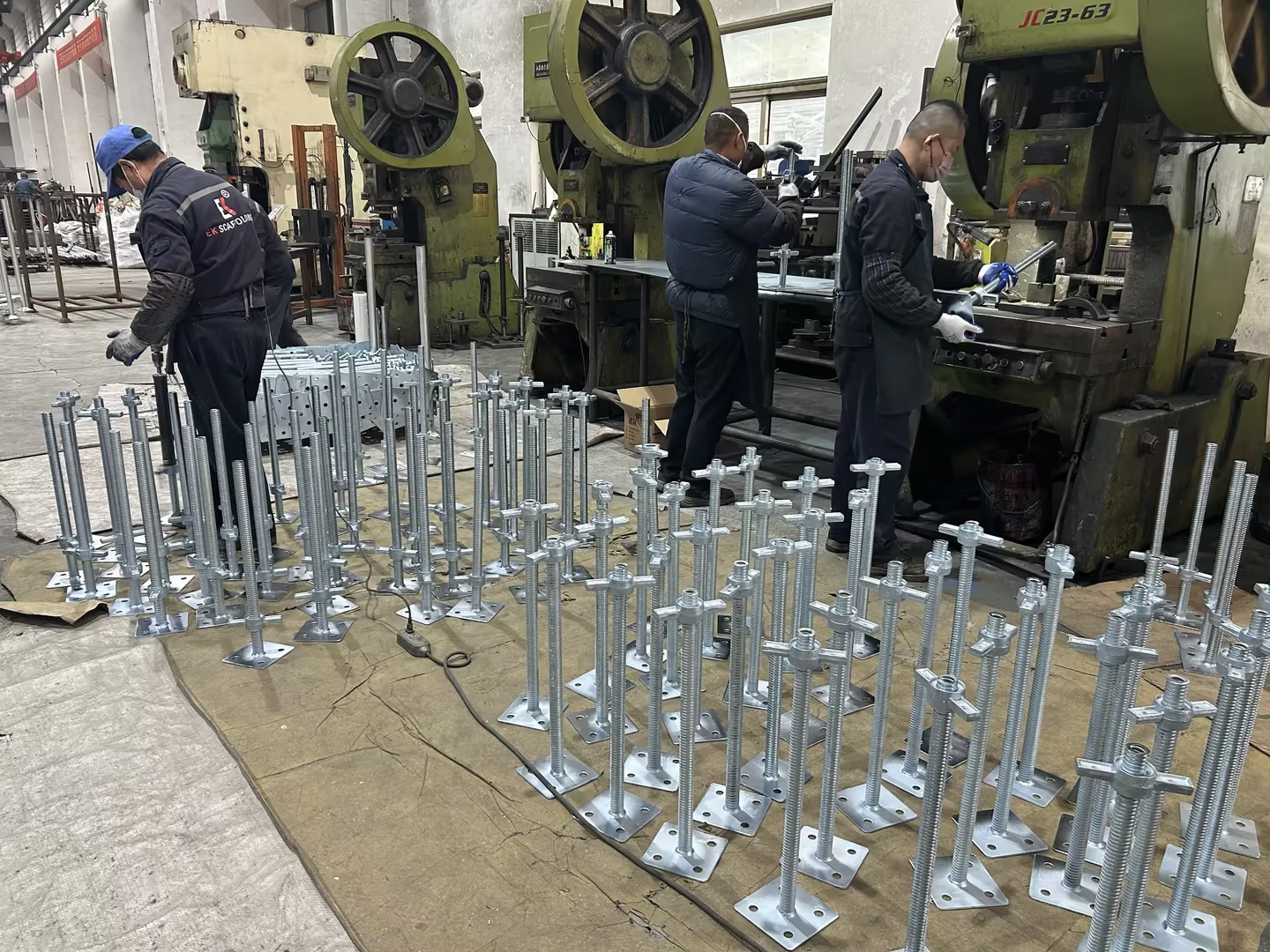 Basisheber installieren 