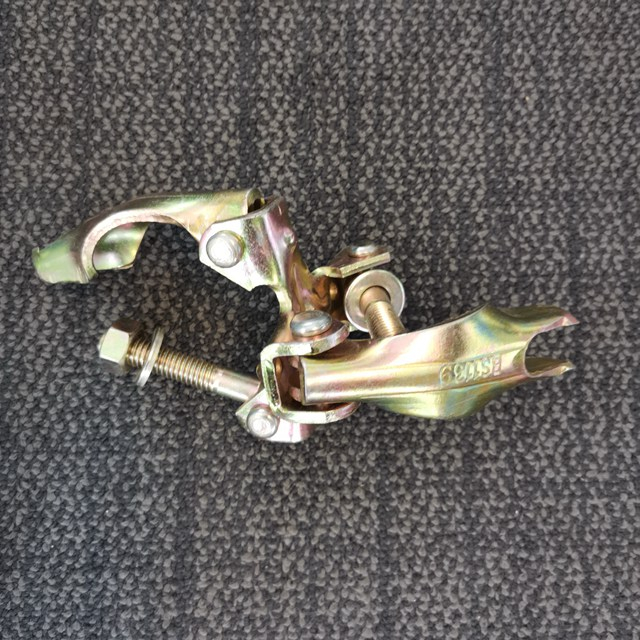 BS1139 gepresstes Gerüst, verzinkte Doppelkoppler