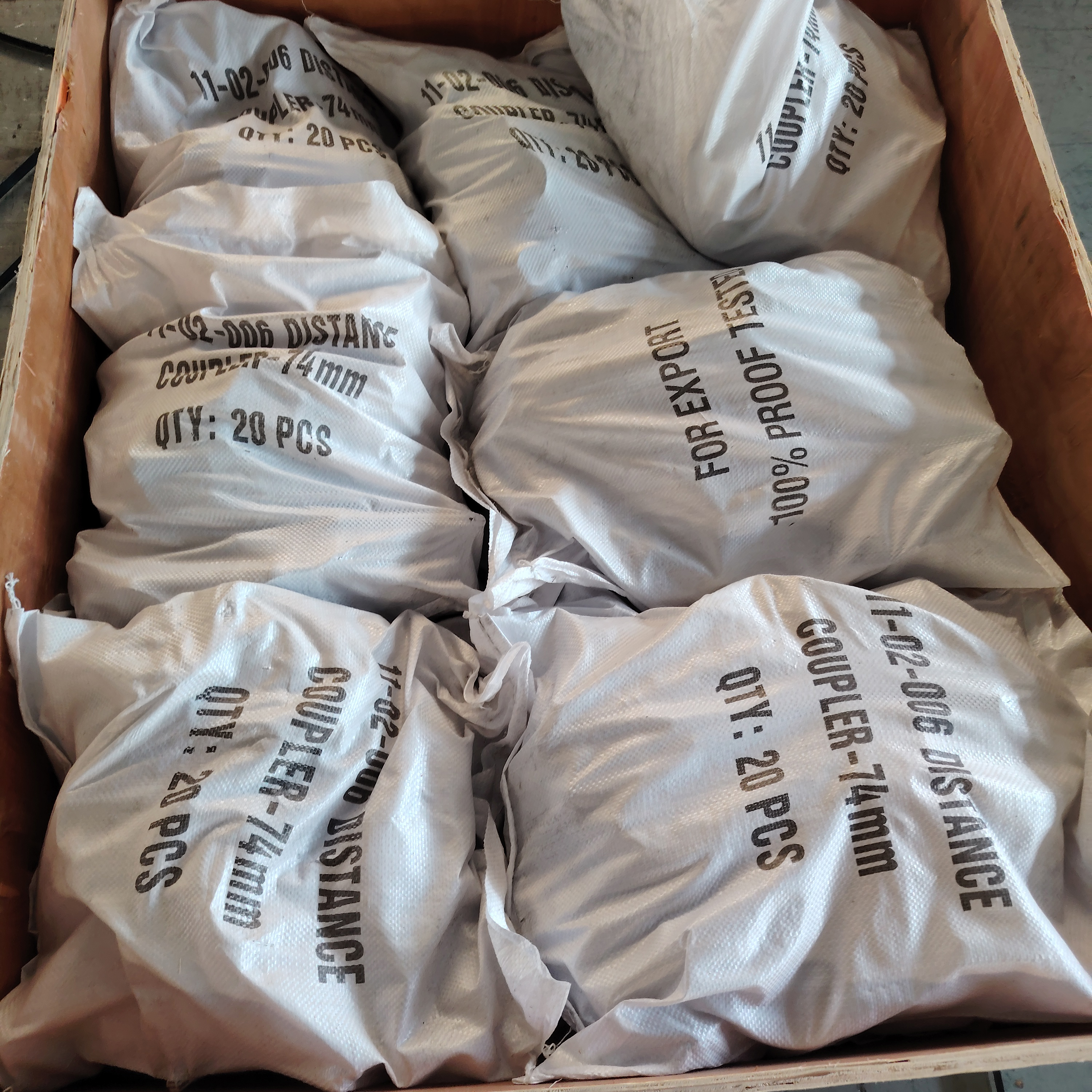 Distanzkupplung – 74 mm speziell geformte Gerüstklemme