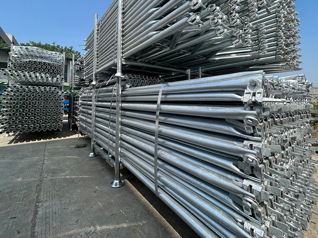 Ringlock -Ger&uuml;stdiagonalklammer