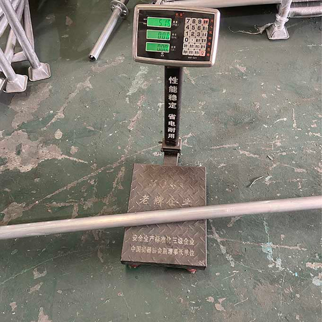 Aluminium -Ringlock -Gerüstgesichtsklammer 1.8m Bucht