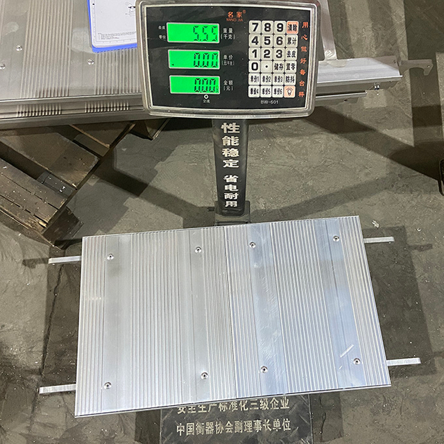 Aluminium -Ringlock -Gerüst halbe Plattform 0,7 m