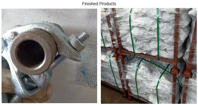 Ger&uuml;stabfall geschmiedet Schwenkkoppler 03