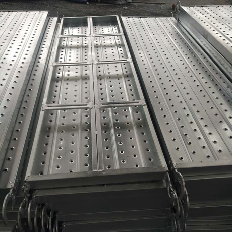 Gerüst Walk Board verzinkte Gerüsthakenplanke 500 mm breit