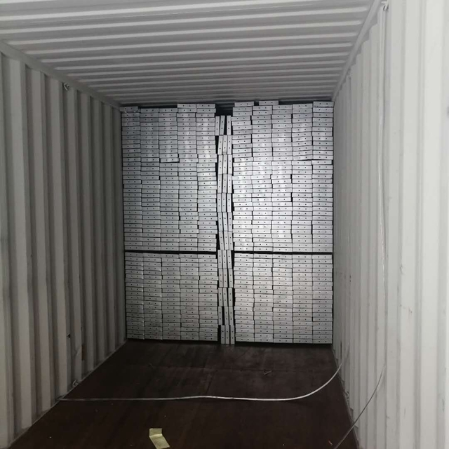 Standard -Spazierboards mit verzinkter Stahlgerüste